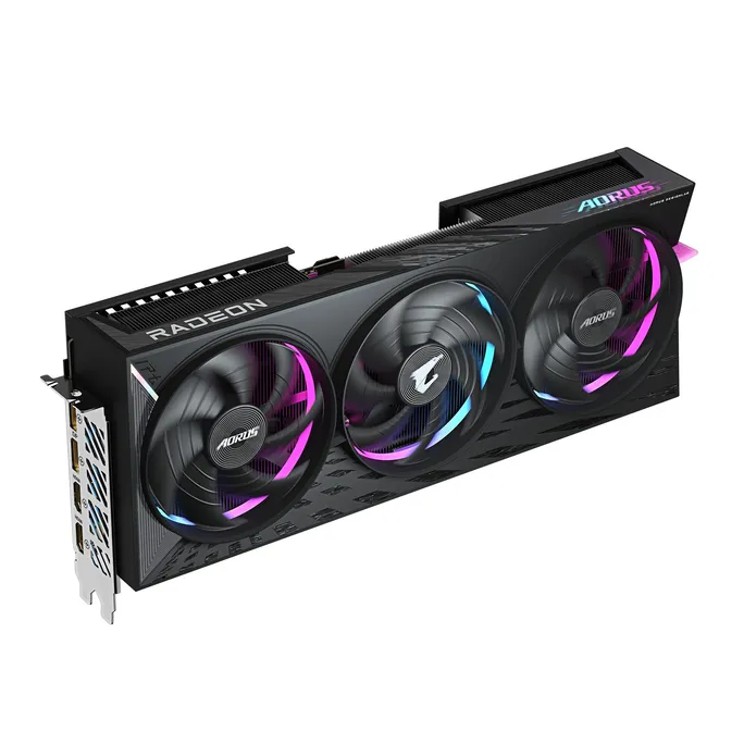 GIGABYTE AORUS Radeon RX 9070 XT ELITE 16G Grafikkarte HDMI/DP – Bild 4