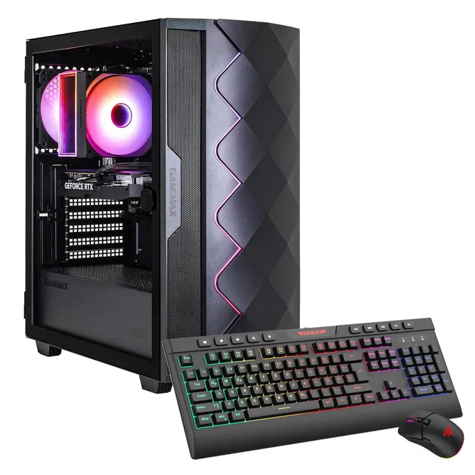 Hyrican Gamemax Diamond BK 7677 Ryzen 5 7500F 32GB/1TB SSD RTX 5070 Win11