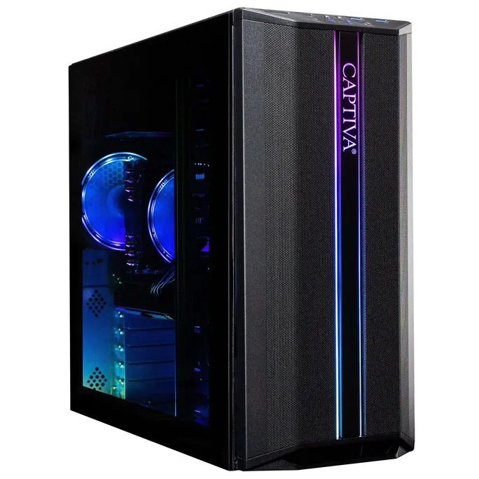 Captiva PC Advanced Gaming R92-737 Ryzen 5 5500 16GB/1TB SSD RTX 5060Ti Win11 – Bild 2