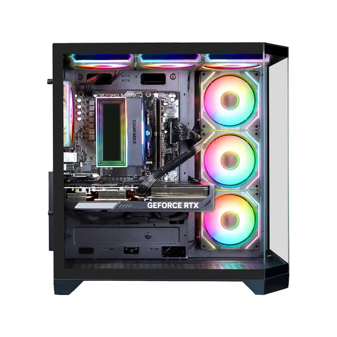 Hyrican Megadeal Gamemax HYPE-A SET2577 7534 R5-7500F 32GB/1TB SSD RTX5060 Win11 + MSI Pro MP273A 27" LED-Monitor – Bild 2