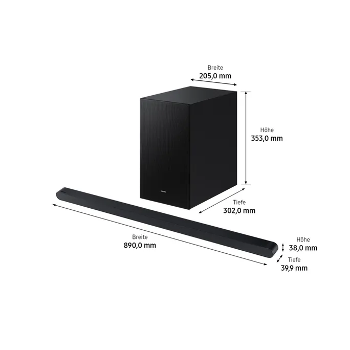 Samsung HW-S710GD/ZG 3.1-Kanal Surround‑Sound 7 Lautesprecher und Subwoofer – Bild 4