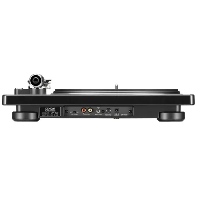 Denon DP-400 HiFi-Plattenspieler mit integriertem Phono EQ schwarz – Bild 2