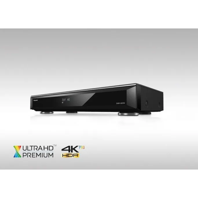 Panasonic DMR-UBC90EGK UHD Blu-ray Recorder, 2TB HDD, 3x DVB-C/T2 Tuner schwarz – Bild 2